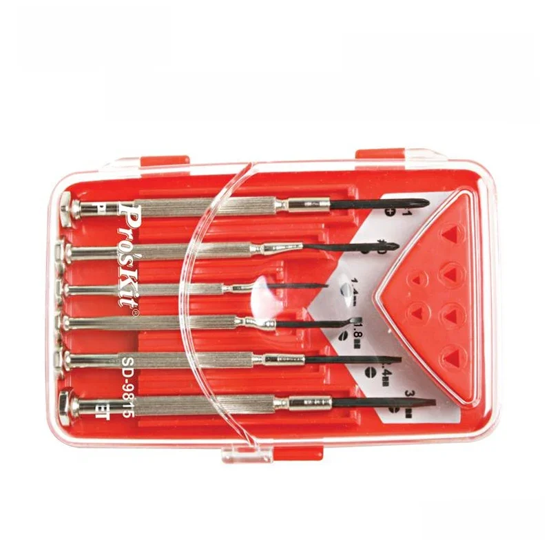 PRO'SKIT PRECISION SCREWDRIVER SET(6PCS) SD-9815