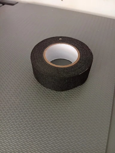 Black Electrical Insulating Tape Fabric Adhesive Tape Automotive Cloth Tape Sound Absorbing Tapes Heat Waterproof Resistance photo review