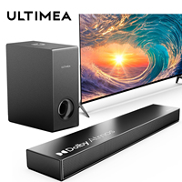 ULTIMEA Sound Bars with Dolby Atmos for TV with Subwoofer,Bluetooth Soundbar Speaker,3D Surround Sound System for TV Speakers