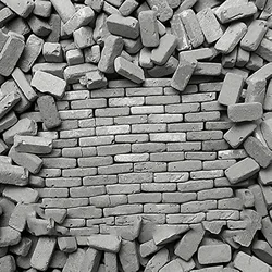 1:35 Scale 150/200 Pieces Mini Bricks For Landscaping Miniature Bricks Brick Wall Small Bricks For Dollhouse Garden Parts