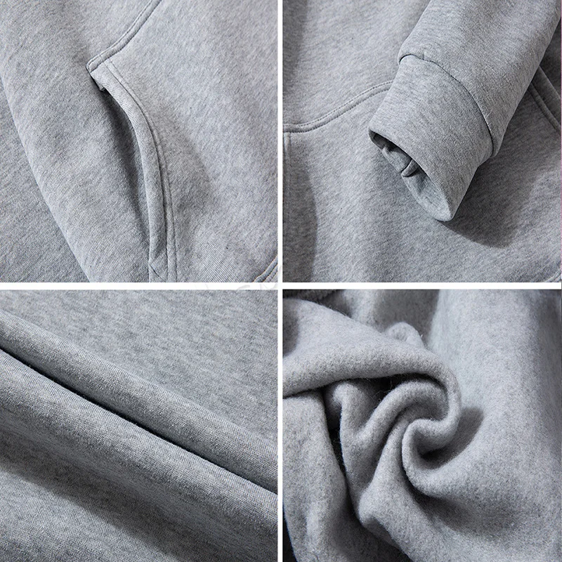 Men Sets Hoodie+Pants Two-Pieces Casual Solid Color SweatSuit Men Fashion Sportswear Fleece Set Tracksuit Men's clothing