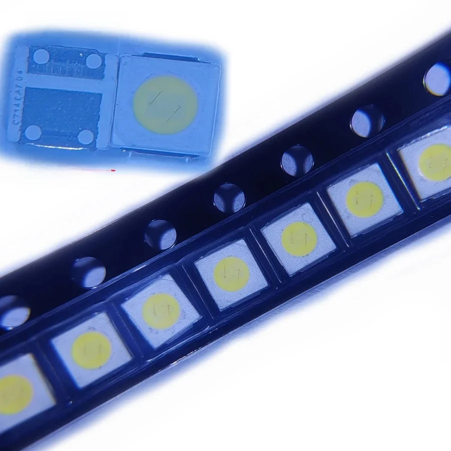 500 sztuk/partia SMD LED 3030 3V zimna biel o dużej mocy do pasków podświetlających telewizor Lextar — zdjęcie 2