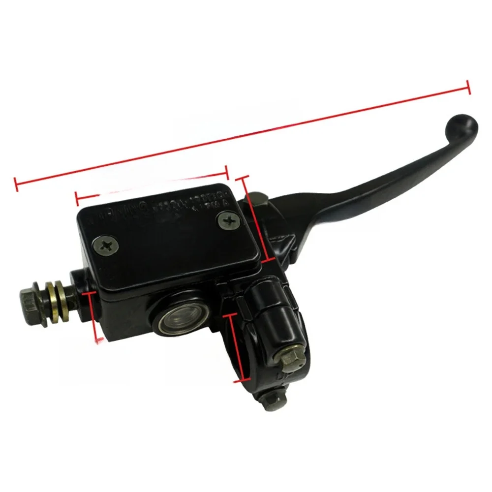 Pompe de frein de moto, maître-cylindre avant, levier de frein hydraulique droit pour Dirt Pit Bike ATV Quad cyclomoteur Scooter Buggy Go Kart
