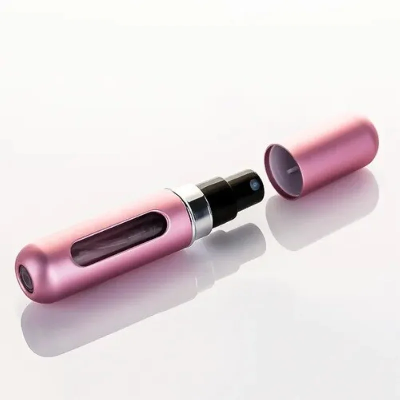 Mini Cápsula Portadora Spray Porta Perfume 5ml Recarregáveis Ideal p/ Viagens/Festas/Trabalho-ENVIO IMEDIATO PARA TODO BRASIL