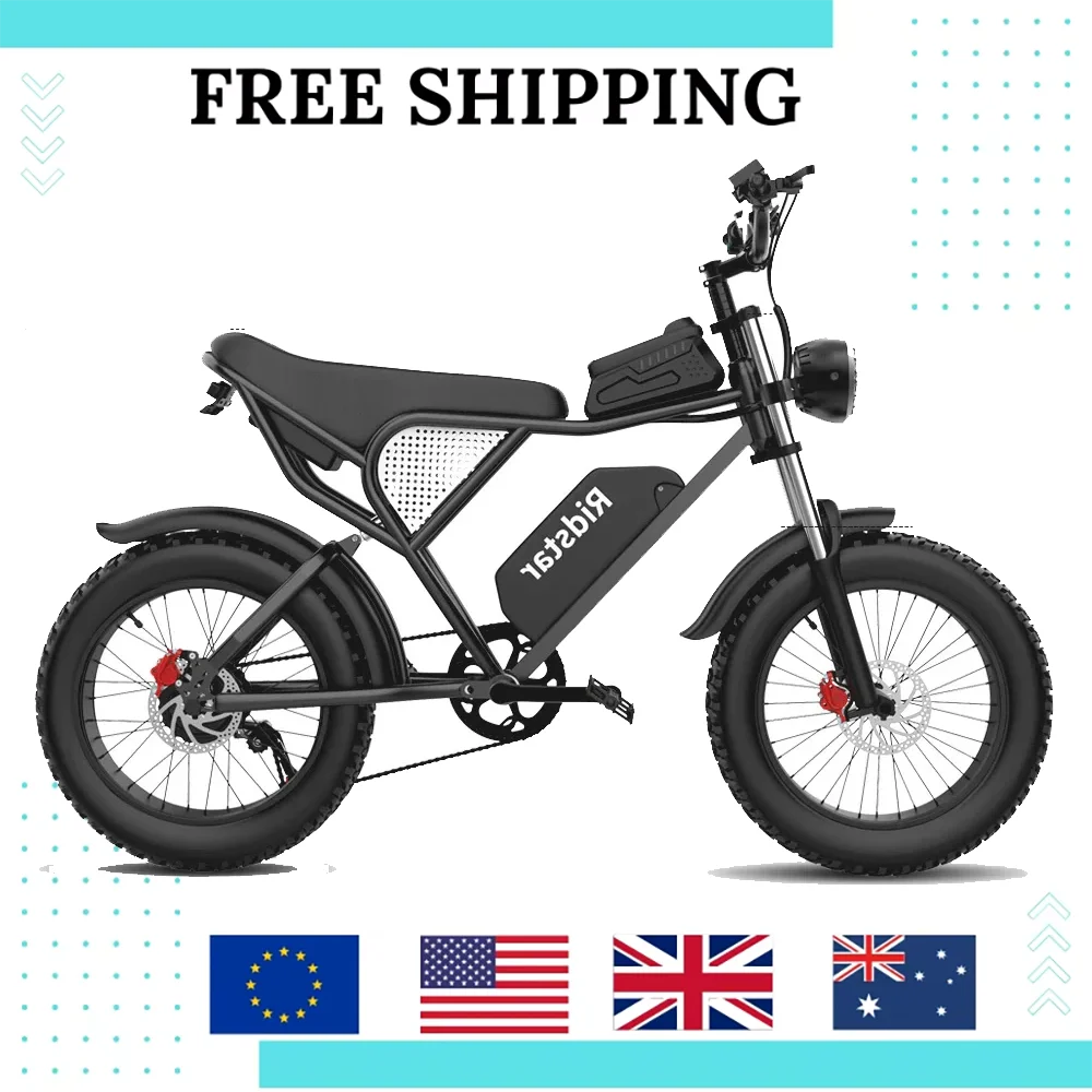

Mountain Electric Bicycle Fat Tire E-bike Cheap Electric Bikes Adults 1000w Electric City Bike
