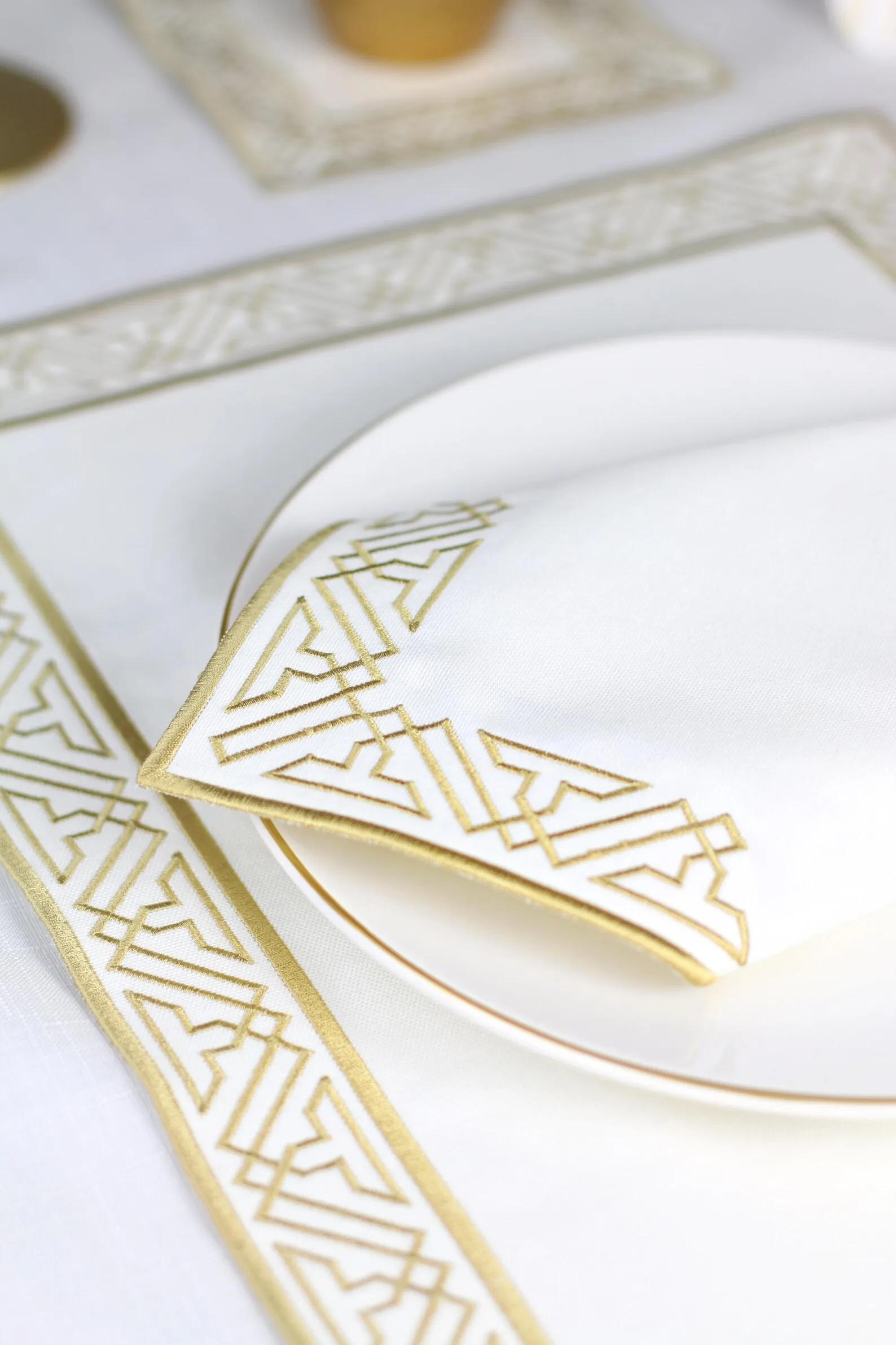 Ramadan placemats,Dining placemats,table napkin,Islamic gift,Islamic decor,Islamic linen placemat Set ( set of 8 )