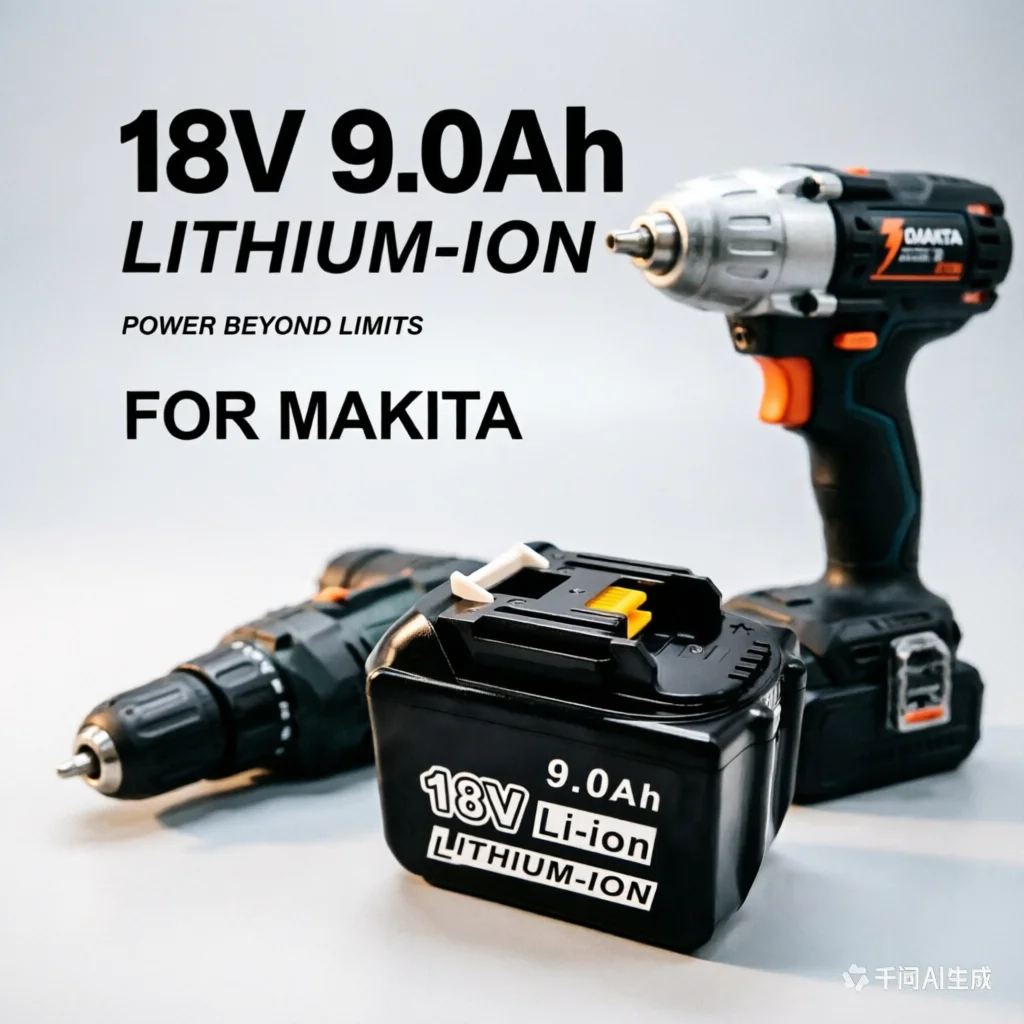 Akumulator litowo-jonowy Makita 18V 6Ah 9Ah, ładowarka Makita do BL1860B BL1850 BL1830 BL1815 LXT400