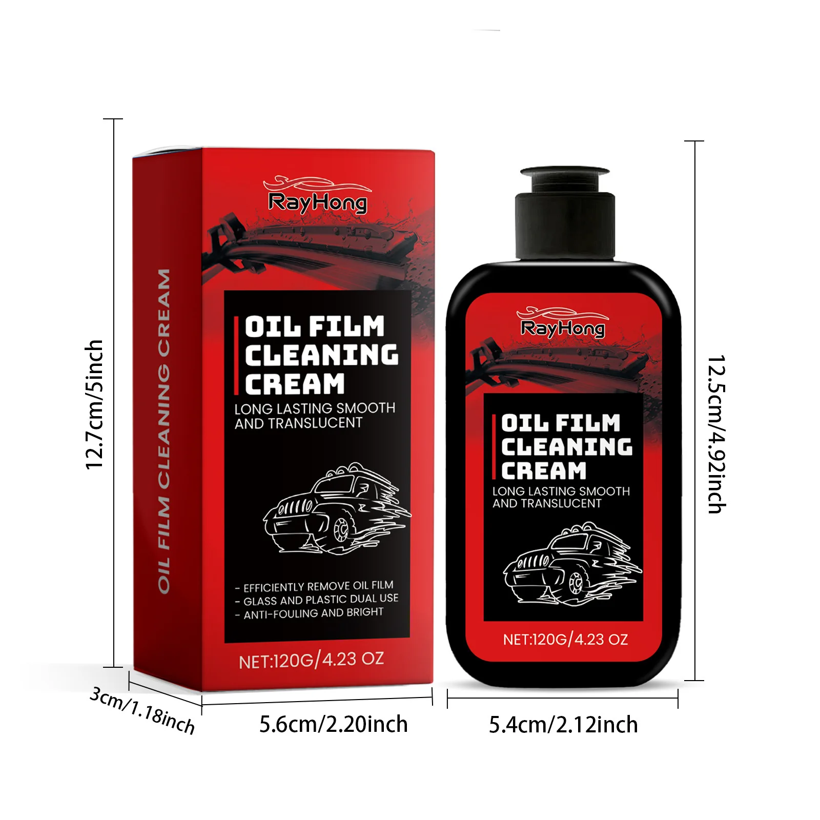 مزيل فيلم زيت زجاجي للسيارة، تنظيف الزجاج، إزالة بقع الزيت، طلاء إصلاح استعادة الرؤية الواضحة، معجون تنظيف نظارات السيارة