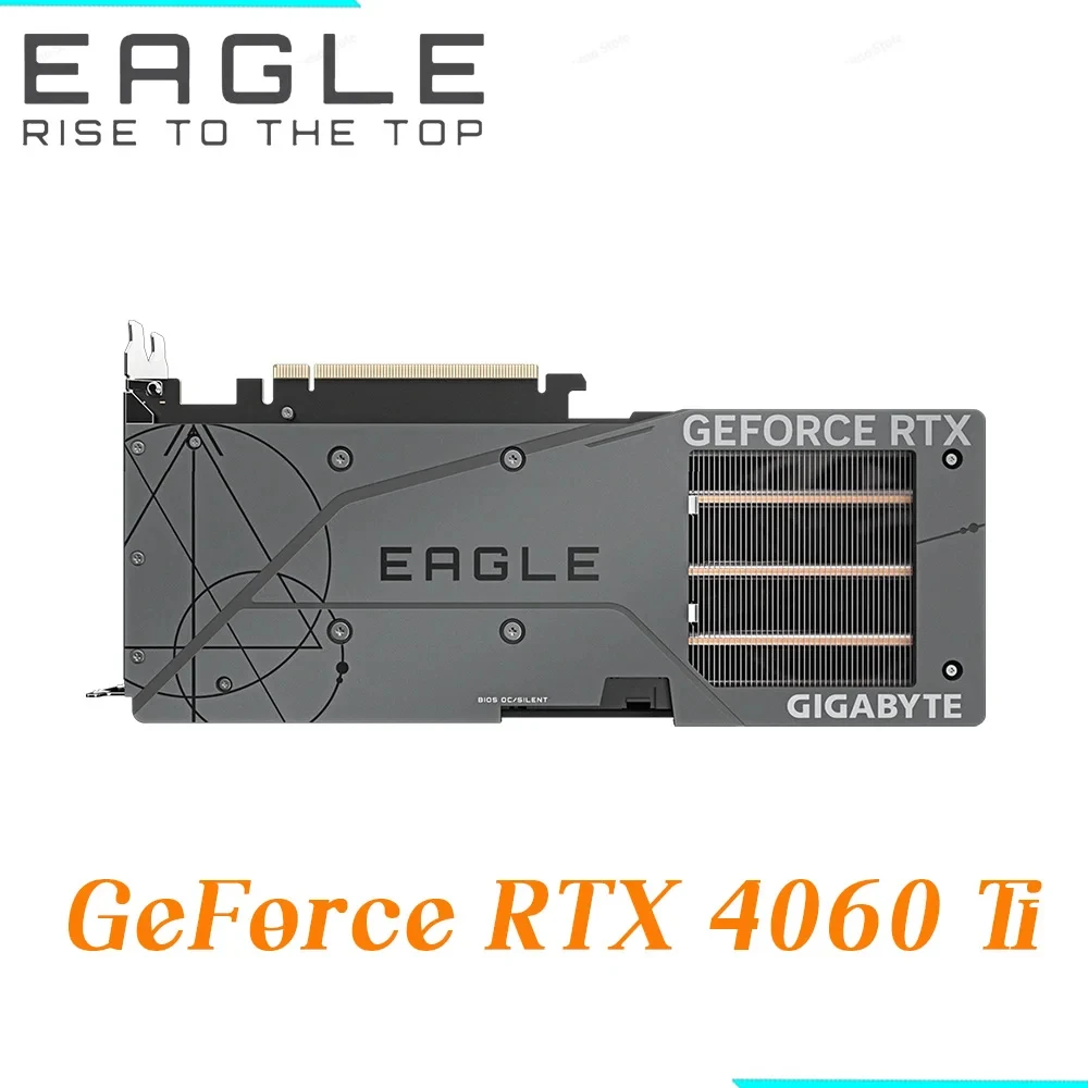 GEBRAUCHT Gigabyte RTX 4060 Ti EAGLE 8G RTX 4060 Ti Grafik GDDR6 GPU PCI-E 4.0 128 Bit 8 Pin Unterstützung Intel AMD CPU 4060Ti Video Auto