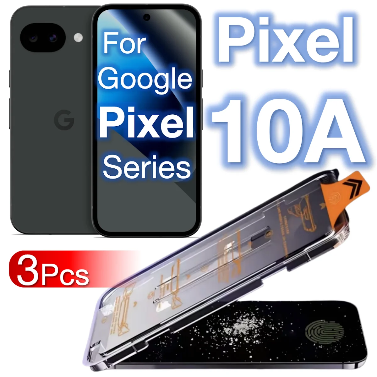 

3Pcs For Google Pixel 10A 10 9 Pro XL 8A 8 7 7a 4G 5G Anti-Peeping Screen Protector Toughened Glass No Dust Bubbles Easy Kit