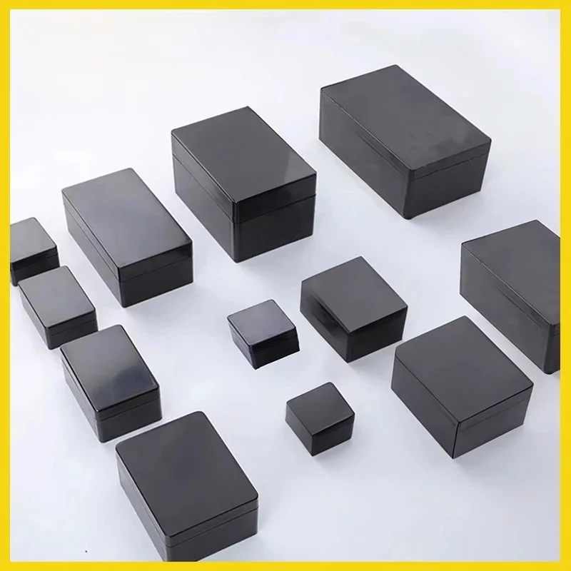 Boîte de boîtier électrique 70/100mm, boîtier de projet électronique, blanc, noir, gris, stockage d'instruments, boîte de contrôleur de jonction