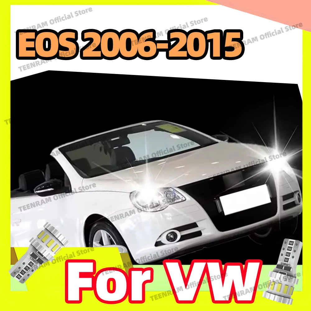 2Pcs Led Parkplatz Licht Für VW Volkswagen EOS 2006 2007 2008 2009 2010 2011 2012 2013 2014 2015 zubehör 6000K Ausverkauf Lampen