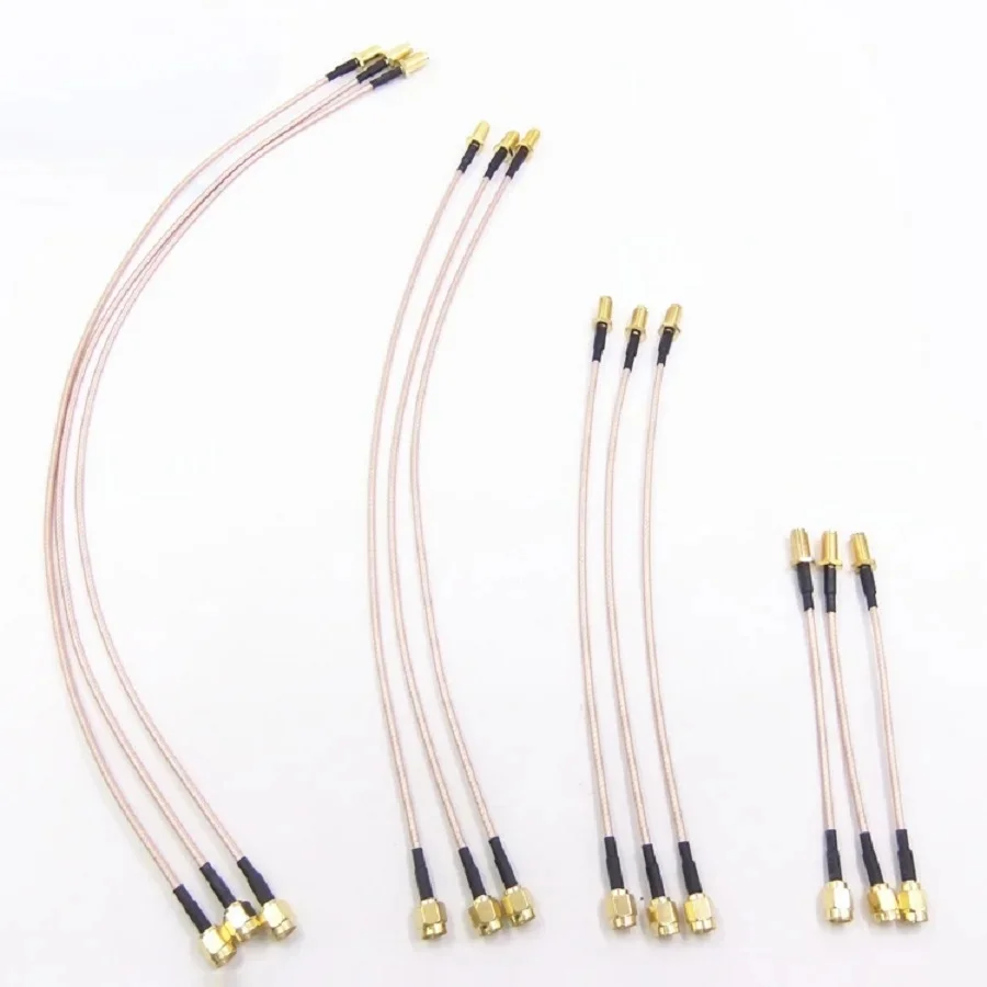 Kabel łączący SMA męski na SMA żeński Przedłużacz antenowy Kabel koncentryczny RG316 RG174,10cm 15cm 20cm 25cm 30cm 40cm — zdjęcie produktu 6