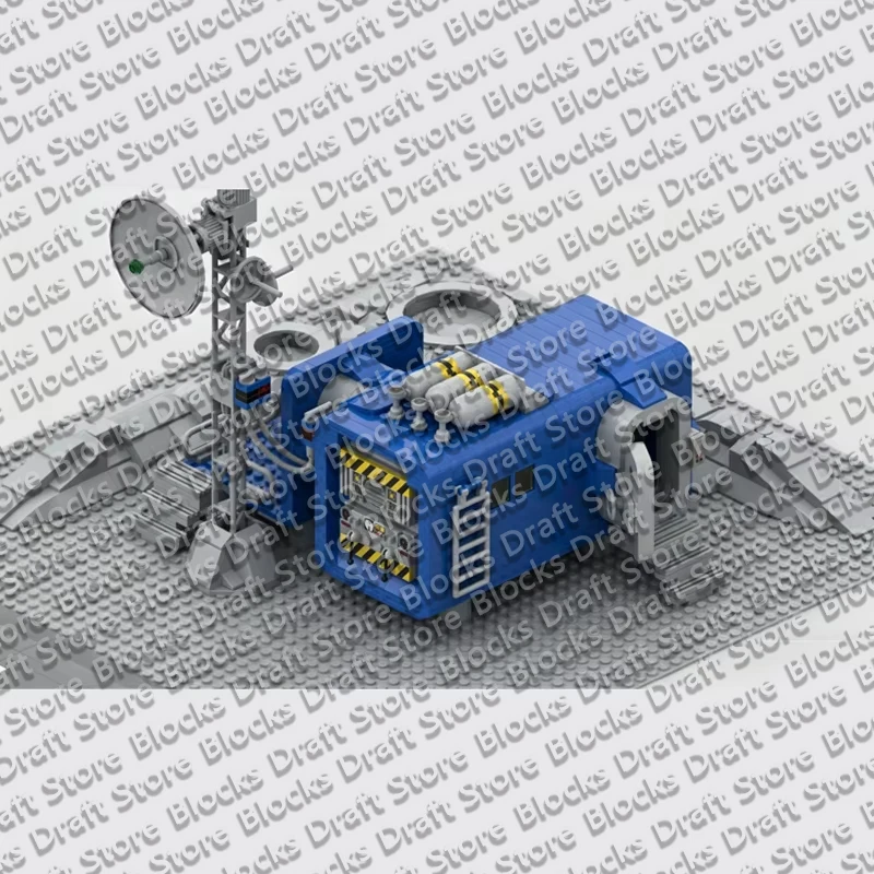 Classic Space Model MOC Building Bricks Exploration Space Station Modular Technology Assemble  Suit Toys Gifts Holiday QWERT