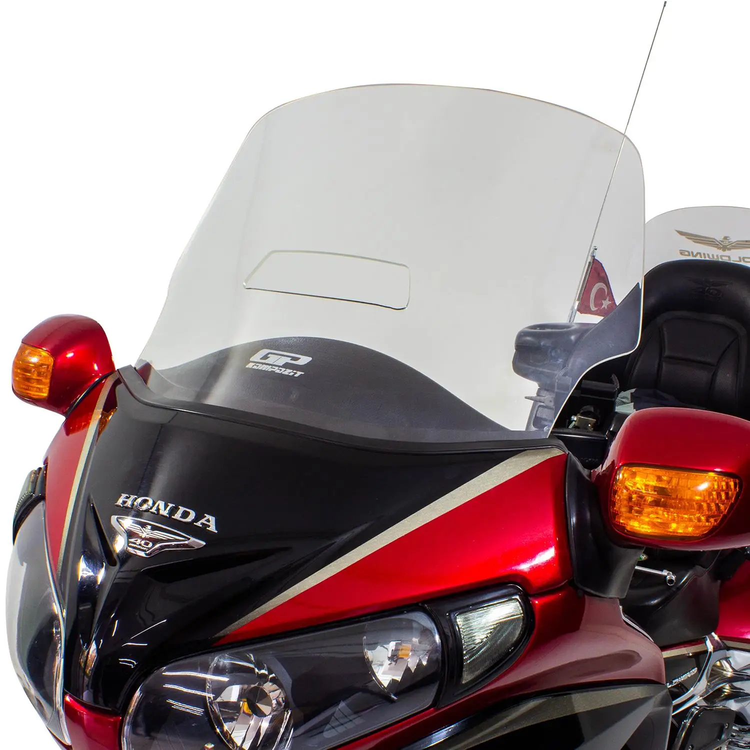 For Honda Goldwing Windshield fit for Honda Goldwing GL1800 04-17 Windscreen Standard Height Vented gold wing accessories