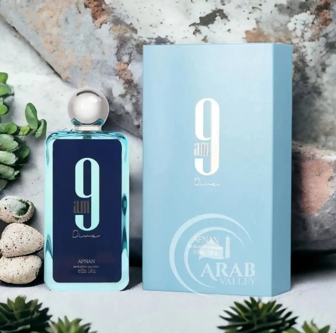 น้ำหอม Afnan 9Am Dive Eau de Parfum ขนาด 100 มล./3.4 ออนซ์ เป็นของขวัญที่สมบูรณ์แบบ (วันวาเลนไทน์, วันฮาโลวีน, วันคริสต์มาส, ของขวัญวันเกิด)