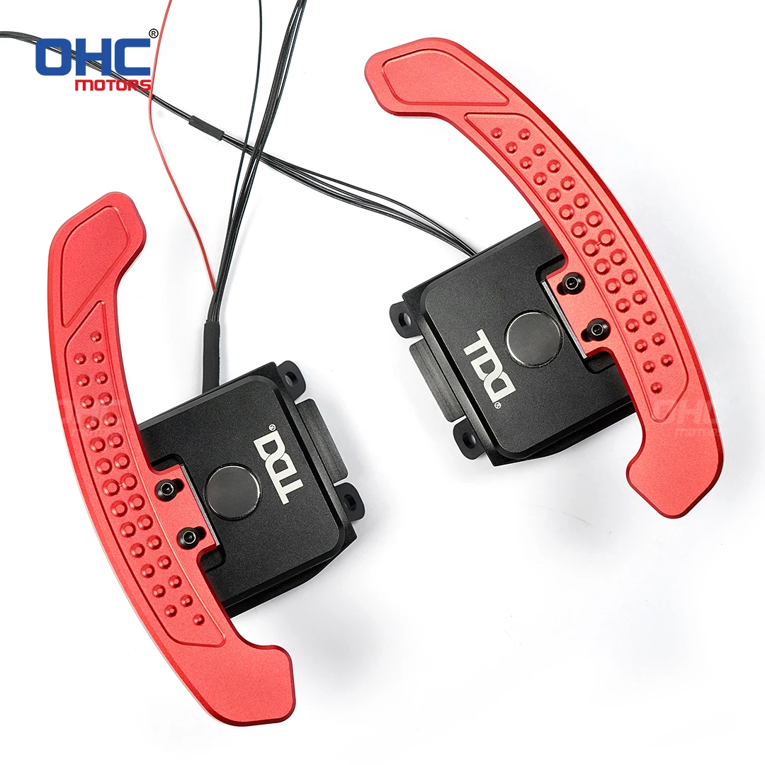 OHC For Camaro / Chevrolet/ Corvette C8 LED Magnetic Steering Wheel Paddle Shifters Various Colors