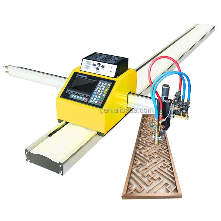 خصم قطع البلازما المحمولة آلة قطع اللهب الأوتوماتيكية باستخدام الحاسب الآلي