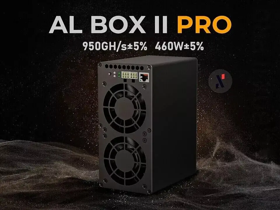 

BUY 2 GET 1 FREE New Goldshell AL BOX 2 Ⅱ PRO 950G 460W ALPH Miner Blake3 Without PSU In Stock