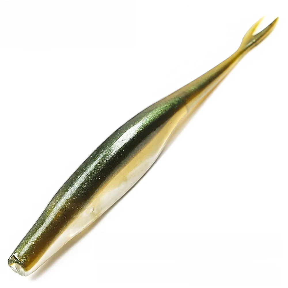 B & U Super Fluke flottant Pesca appâts souples artificiels Leurre souple bar brochet pêche brochet méné leurres de pêche livraison gratuite