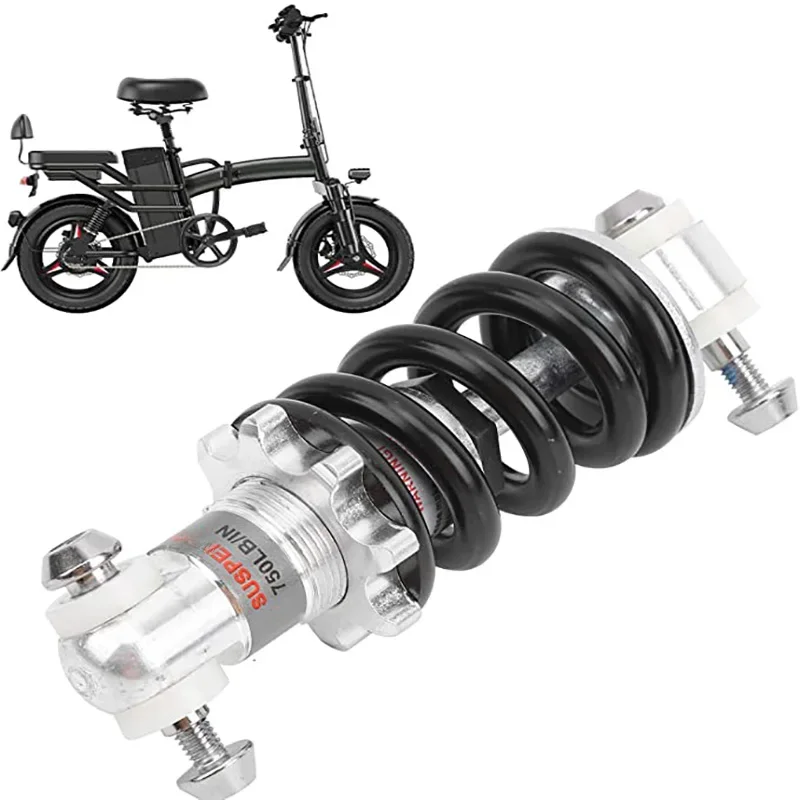 AliExpress NONE Bike Spring Shocks Absorber 150/125/100mm 650/750/1200/1500lb Suspension Damper Bike Bicycle Mtb Dh Rear Shock Cycling Parts