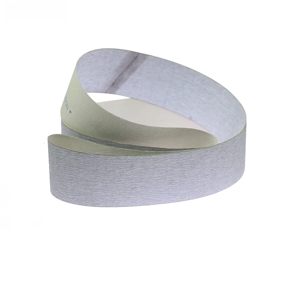 Bande de ponçage à sec P1000 P1200 P1500, tissu doux Anti-colmatage pour bois, aluminium, acier inoxydable, bande de polissage, 1 pièce