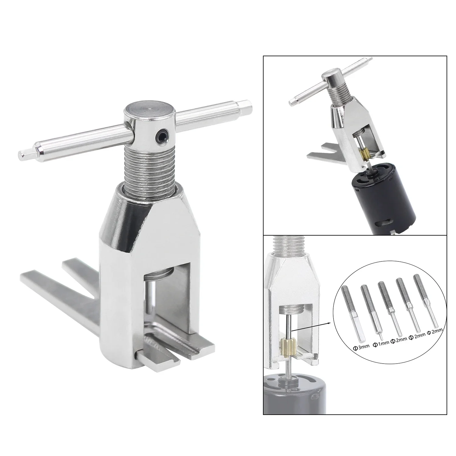 Stahl Universal RC Motor Getriebe Puller Werkzeug Zahn Extractor Ritzel Puller Kleine Motor Ritzel Getriebe Entferner Für RC Auto Hubschrauber