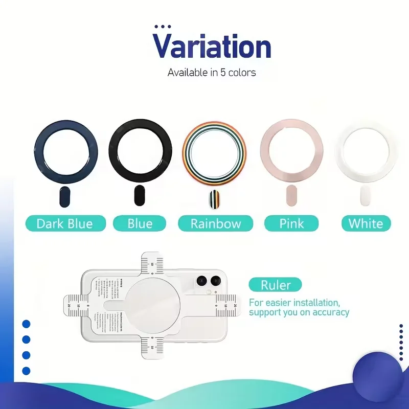 

Магнитный держатель-кольцо для iPhone 16 15 14 13, магнитный настенный держатель для телефона, магнитная подставка для телефона в машину, универсальный держатель Magsafe