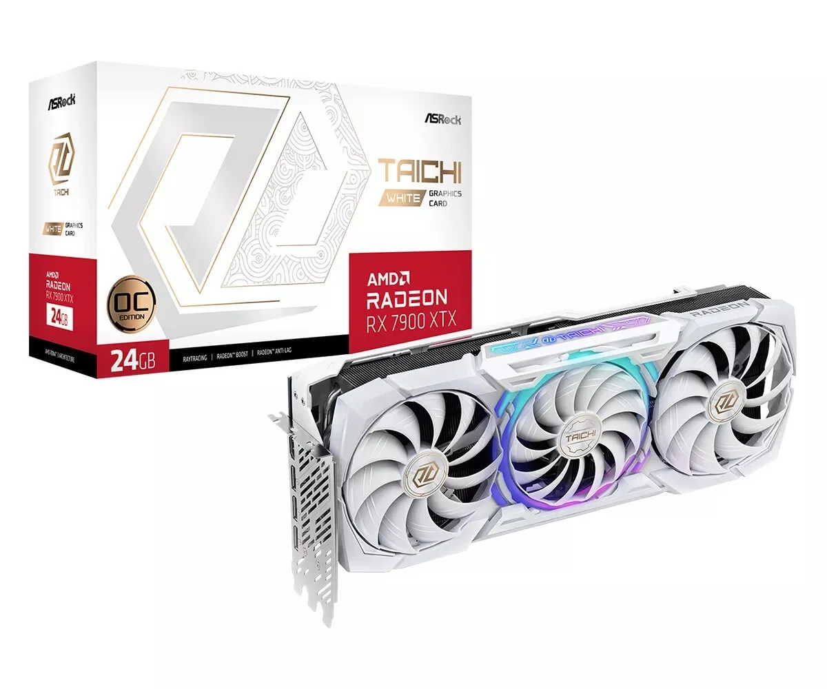 ASRock  Radeon RX 7900 XTX Taichi Branca OC RX7900XTX TCW 24GO 24GB