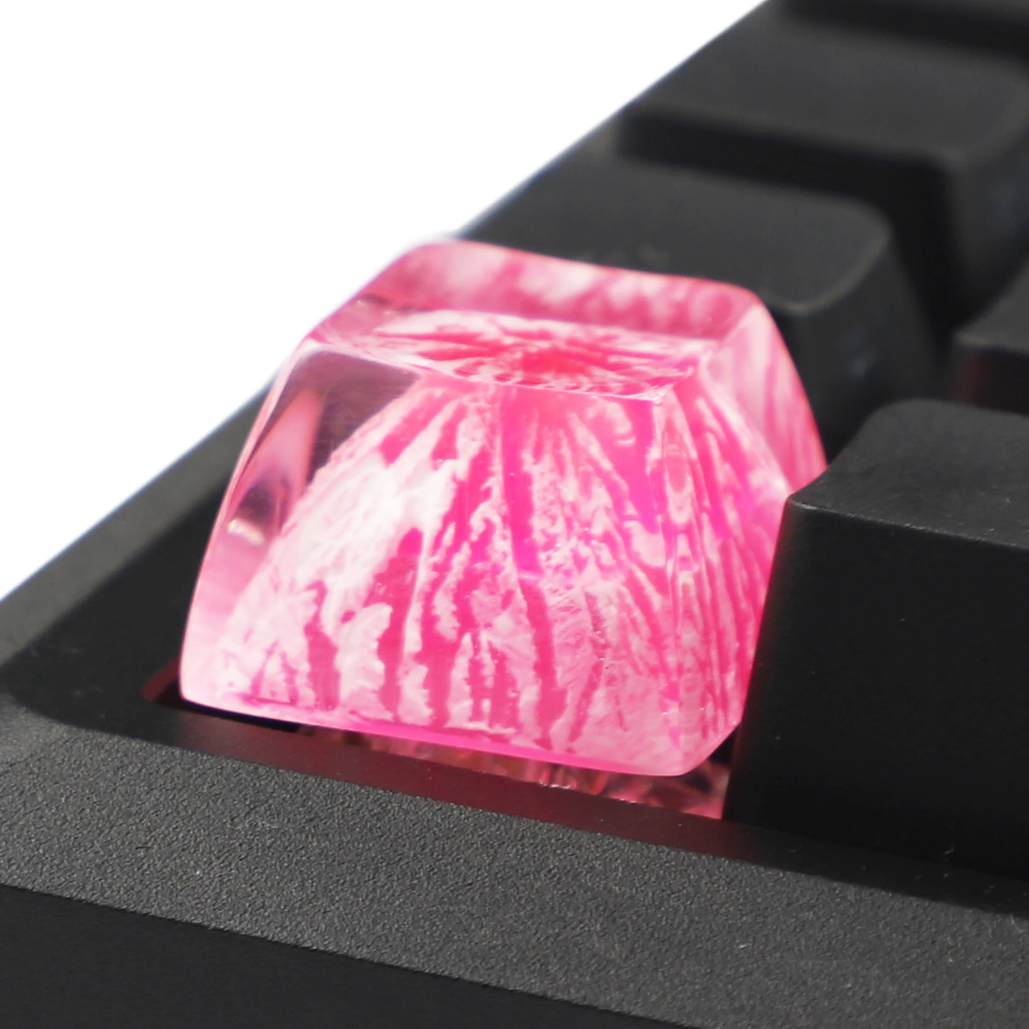 Resin Mountain Shine Through Handcraft Artisan Keycap Keycaps For Cherry MX Mechanical Gaming Keyboard