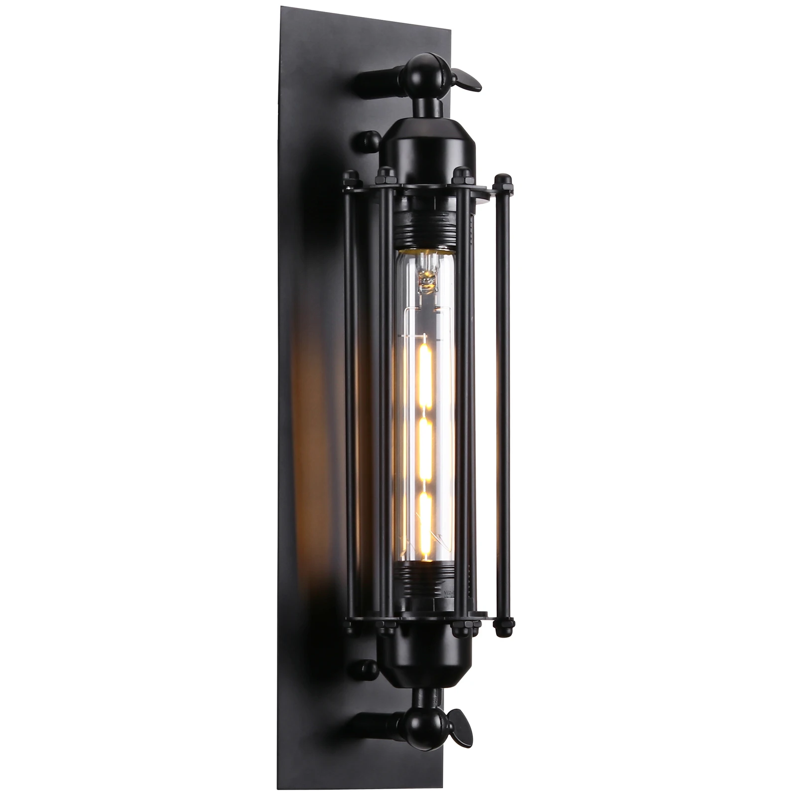 

Industrial Loft Wall Light Fixture Retro Vintage Wall Lamp for Bedroom Restaurant Porch Staircase Living Room Metal Sconce E27