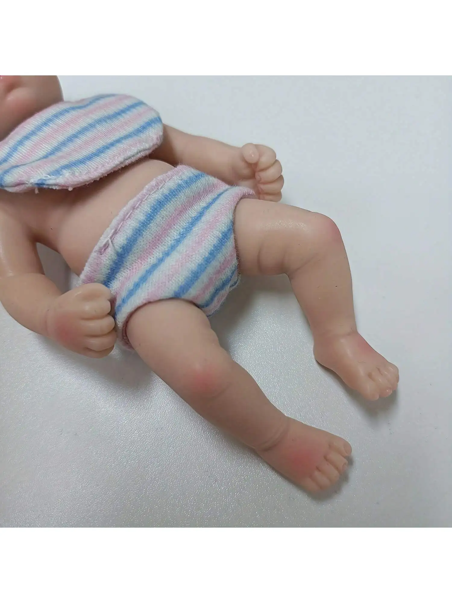 6-calowe realistyczne lalki reborn, silikonowe, z pełnym korpusem, lalki niemowlęta jak prawdziwe, śpiące, miękkie lalki noworodki