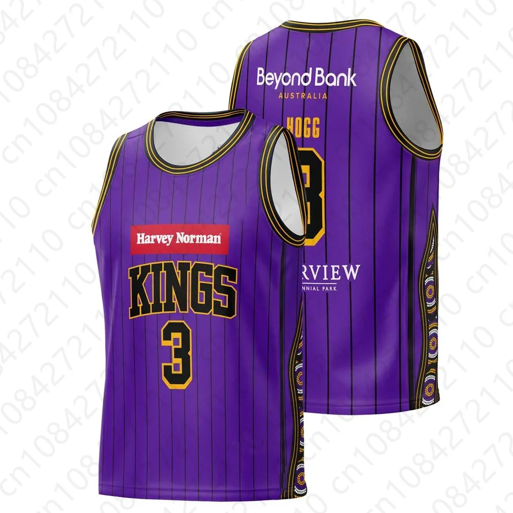 2024 New Australian Basketball Men Basketball Training Jersey Fan Special Basketball Kit Boy Basketball Set