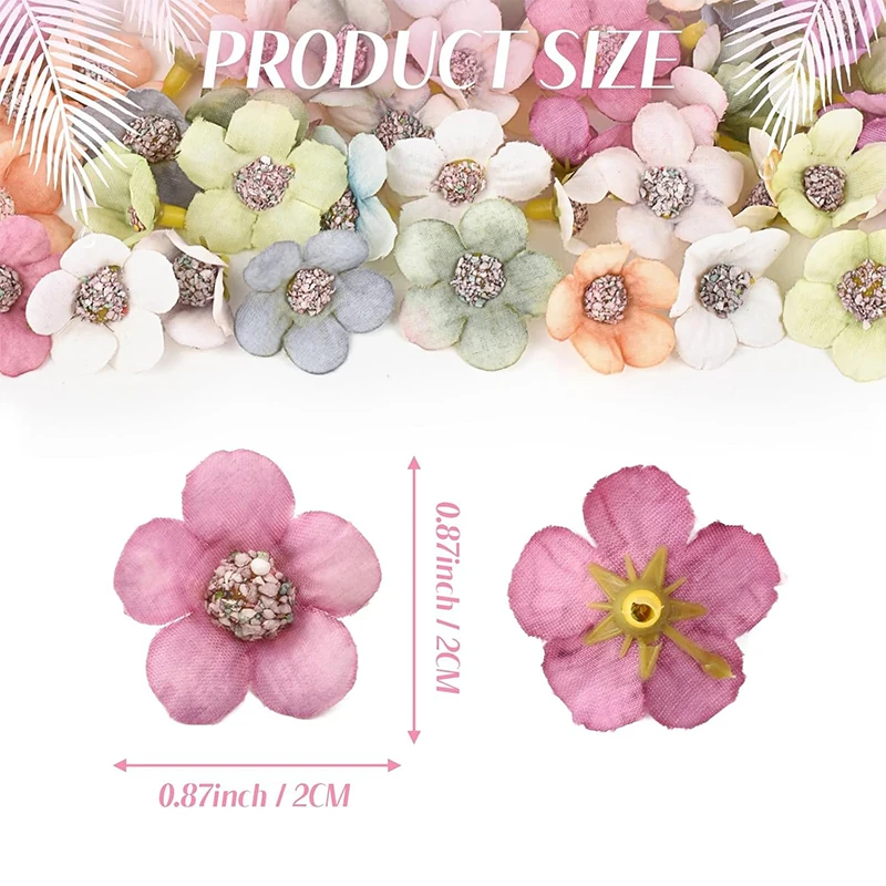 رأس ديزي حرير اصطناعي ، نبات زهور جدارية ، ديكور زهرة الزفاف وغرف المنزل ، جارلاند تصنعه بنفسك ، هدايا عيد الحب ، 50 * * ،