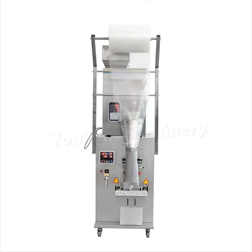 FZL-500 5-500g Filling Sealing  Machine For Granule Particles Powder For Sachet Food Nuts Spices Tea Coffee Bean