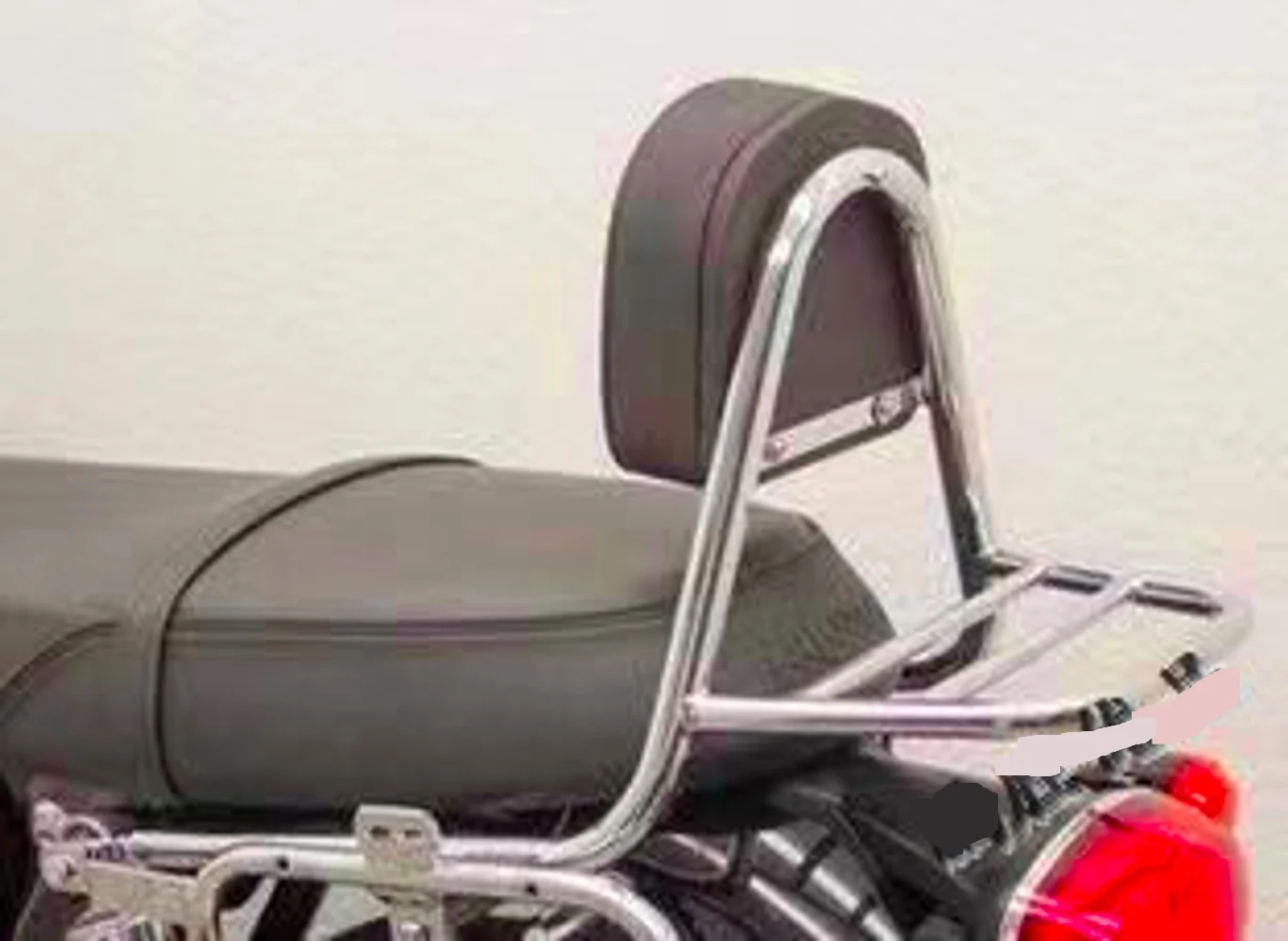 Backrest Sissy Bar Luggage Rack Motorcycle Street Bike for Kawasaki W400 W650 W800