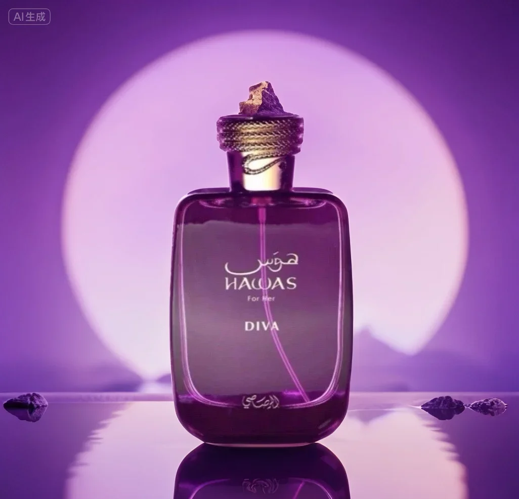 

Hawas Diva Rasasi for Women 105Ml/3.6Oz Long-Lasting Fresh Scent with Woody Notes Perfect Gift for Her