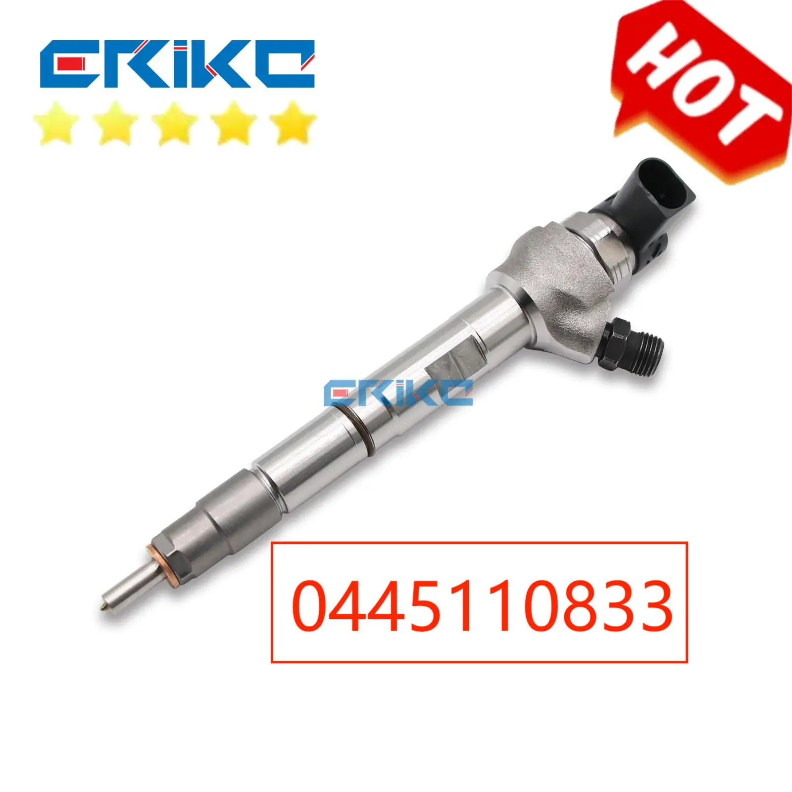 

0445110833 Engine Diesel Fuel E5 Common Rail Injector OE 0445 110 833 Fuel CRDI Injection Assy 0 445 110 833 Oil Sprayer