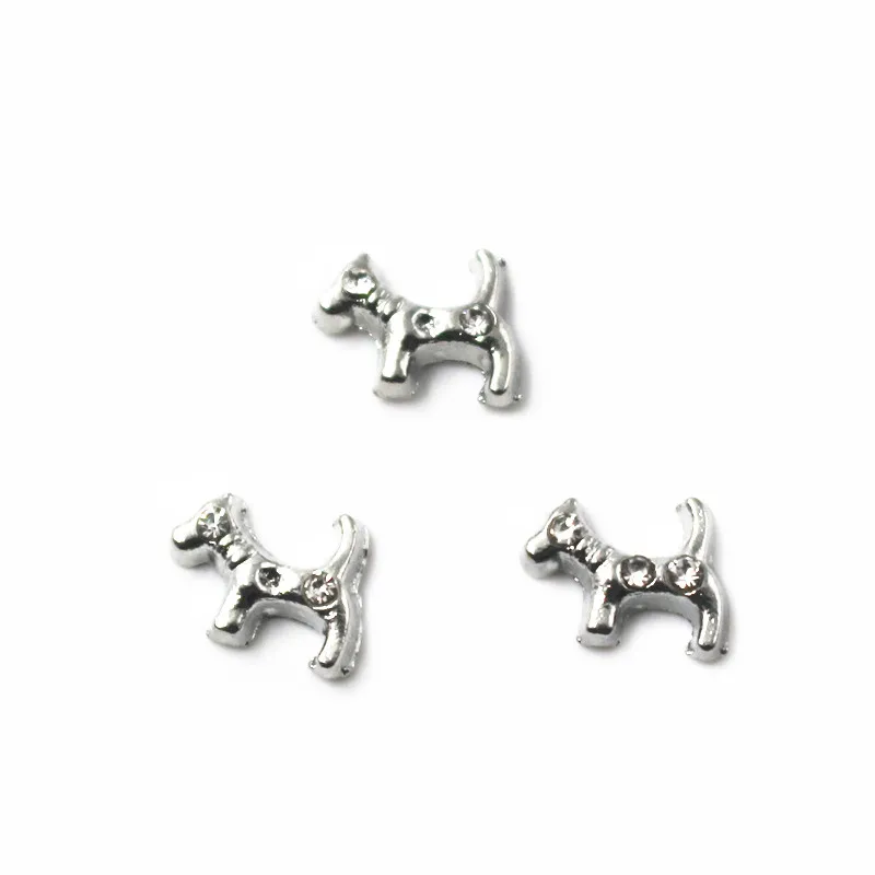 Hot sale 12pcs/lot  pet dog charms animal charms for fashion jewelry