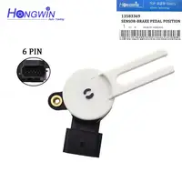 Sensor de posición del Pedal de freno, interruptor de luz de parada 13583369 13597422, compatible con Buick LaCrosse Cadillac CT6 SRX XTS Chevrolet Captiva GMC