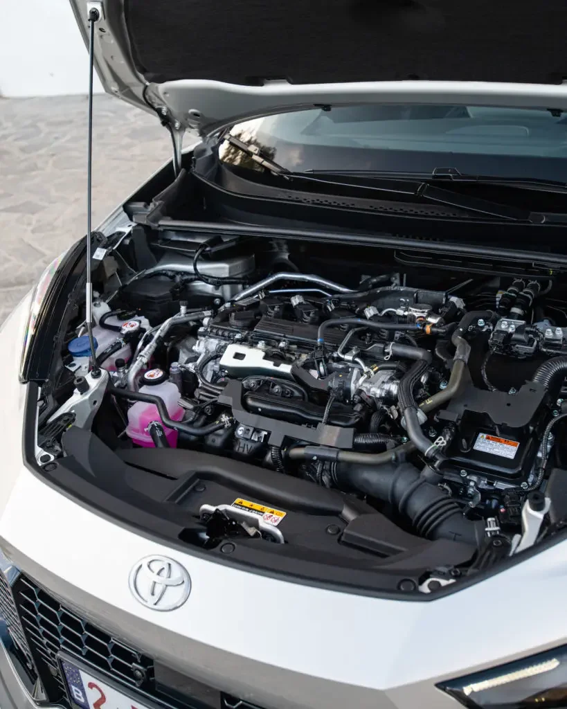 Rozpórki maski silnika do Toyota C-HR CHR AX20 2024 2025 2026 Zmodyfikuj wsporniki podnośnika Pręty tłokowe Amortyzatory gazowe Amortyzator hydrauliczny — zdjęcie 2