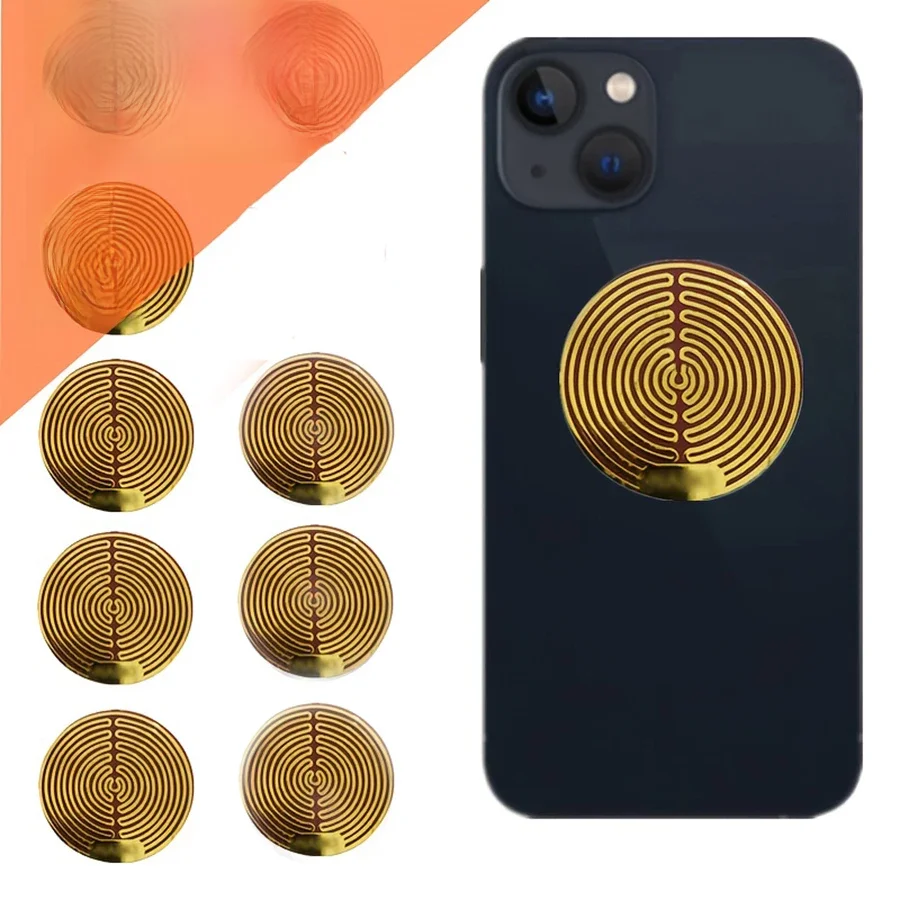 Protection EMF autocollants anti-rayonnement boucliers de téléphone portable pour téléphones intelligents ordinateurs portables ordinateur iPad et tous les appareils électroniques