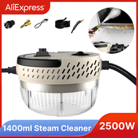 Steam Cleaner 2500W High Pressure Steam Cleaner Handheld High Temperature Steam Cleaner For Home Kitchen Bathroom Car Cleaning