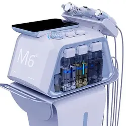 M6 Generation 2 Portable Face Care Hydradermabrasion Deep Cleaning Acne Treatment Machine for home/salon use