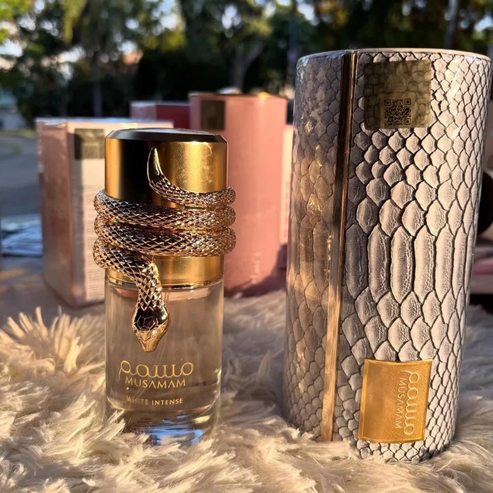 Musamam White Intense Unisex Eau de Parfum | Oriental Woody Fragrance with Citrus, Saffron, Amber & Musk | Long-Lasting Rich EDP