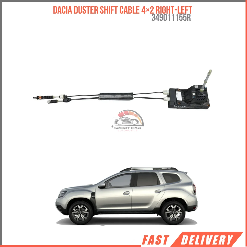 FOR DACIA DUSTER SHIFT CABLE 4 × 2 RIGHT-LEFT 349011155R AFFORDABLE PRICE DURABLE SATISFACTION FAST DELIVERY