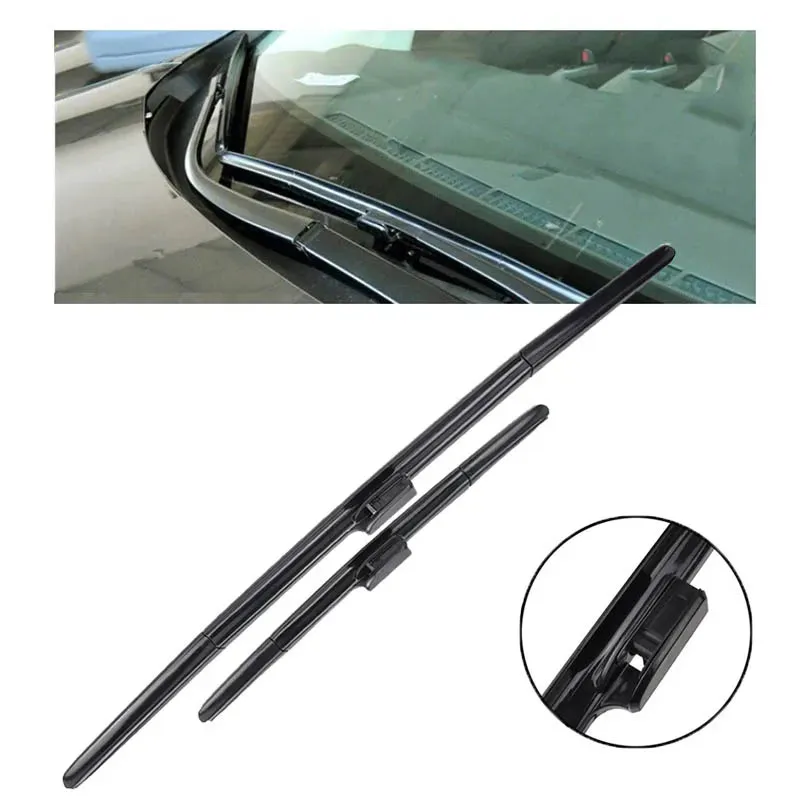 for Nissan X-Trail T32 2013~2022 2021 2020 Car Wiper Blades Front Window Windscreen Windshield Brushes Car Accessories Stickers