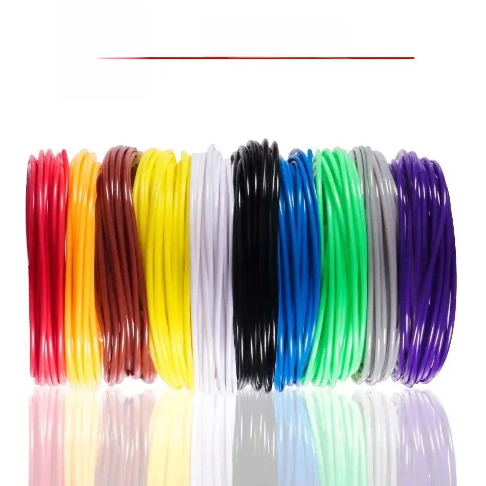 5M 5/10/20 Kleuren 3D Pen Vullingen Pla 3D Pen Afdrukken Kabels Filament Afdrukken Materialen Hoge precisie Printer Kabel Mate - afbeelding 2