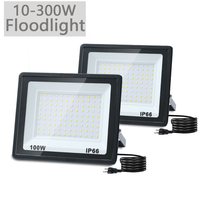 LED Flood Light 10W 20W 30W 50W 100W 150W 200W AC110 Reflector Outdoor Spotlight Street Light Led Exterior Wall Lamp For Garden