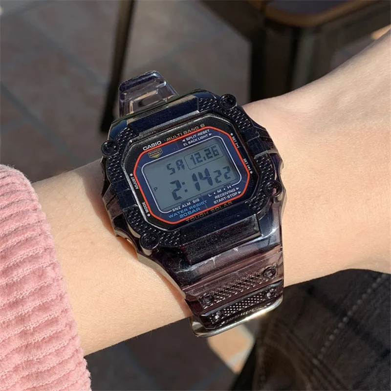 Savvies 6 Pellicole Protettive Per Casio G-Shock DW-5000R – Trasparenti, Anti-Graffio, Facili Da Applicare